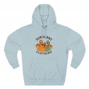 chill bear summer hoodie